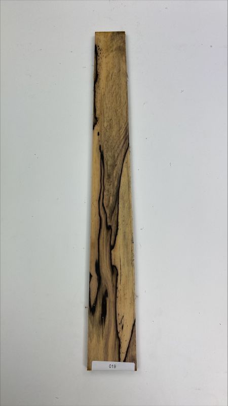 Fretboard Royal White Ebony, Unique Piece #019 518 x 50/67 x 9mm